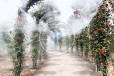 贵州安顺园林景观喷雾-公园广场雾化喷雾系统-博驰假山喷雾器