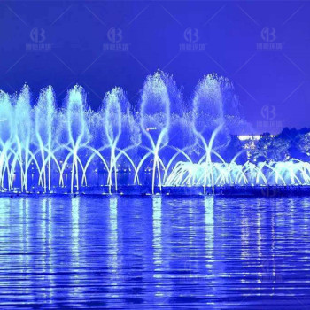 重庆哪里可以做音乐喷泉/大型音乐喷泉安装厂家-重庆博驰环境
