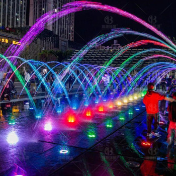 重庆音乐喷泉施工/音乐喷泉的制作厂家-重庆博驰环境