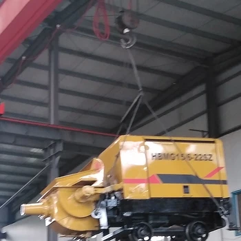 山西煤礦-小型礦用混凝土泵知識