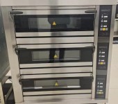 美厨商用电烤箱MGE-3Y-6工程款三层六盘电烤箱烘焙店三层电烘炉