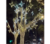 山西太原节日彩灯闪灯串灯led缠树灯挂树上的装饰灯流星雨灯