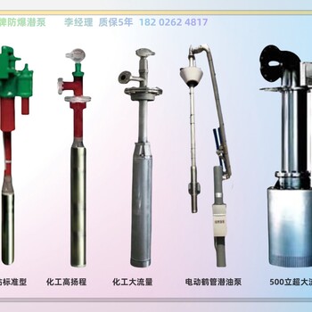 宿遷供綠牌防爆化工潛泵YQYB免維護(hù)液下泵機(jī)泵一體