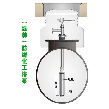 防爆潜液泵-免维护液下泵-液下屏蔽泵