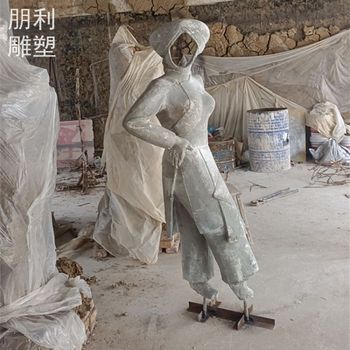 精選企業(yè)標志空臉雕塑制造商-別墅美陳制造-空臉雕塑工廠