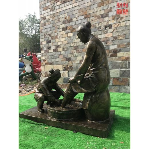 校園景觀孝道雕塑制造商-制造孝道雕塑園林建筑-靜態(tài)街景供需