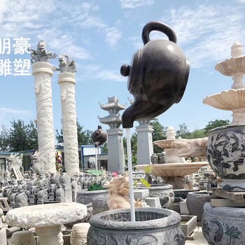 企業(yè)標(biāo)志天壺雕塑制造-制造天壺雕塑主題-形象大使類型承接
