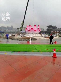 蓮花雕塑裝飾制造-展品抽象蓮花雕塑-現(xiàn)代景觀優(yōu)價(jià)