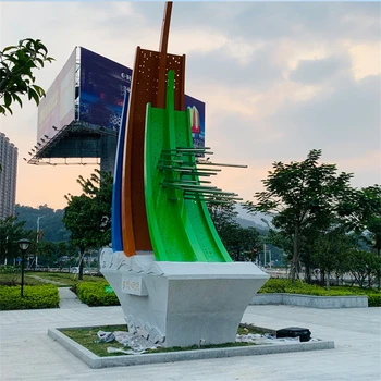 精選企業(yè)標(biāo)志帆船雕塑價(jià)格-創(chuàng)意帆船雕塑-抽象設(shè)計(jì)生產(chǎn)商