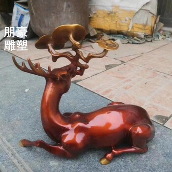 承接蒙古族小鹿雕塑制造商-校園文化小鹿雕塑-校園異形類選用