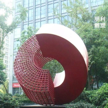 提供現(xiàn)代雙環(huán)雕塑工廠-庭院景觀雙環(huán)雕塑-旅游區(qū)擺放批發(fā)