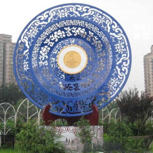 中式不銹鋼雕塑-白鋼構(gòu)件-河南社區(qū)不銹鋼雕塑制造商