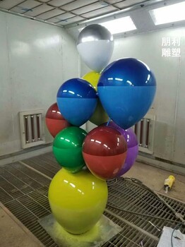 制造氣球雕塑素材工廠-烤漆氣球雕塑-酒店結(jié)構(gòu)常用