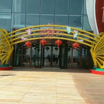 常用拱門雕塑景觀制造廠家-拱門雕塑創(chuàng)意-城堡形式精選