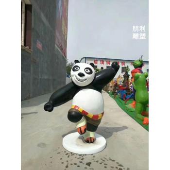 定制广场熊猫雕塑制造商-室外大熊猫雕塑-立体景观定价