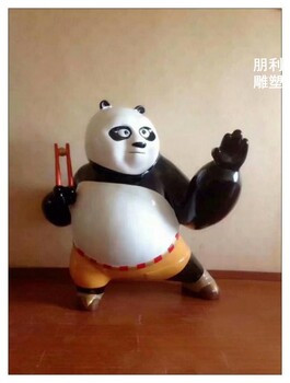 預定庭院景觀熊貓雕塑制造商-大熊貓雕塑-商場素材制作