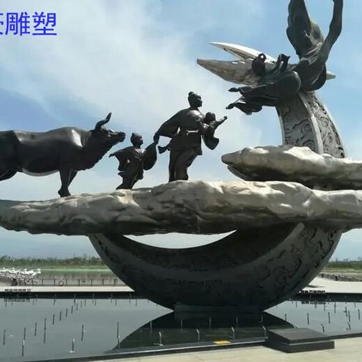 定制廣場牛郎織女銅雕工廠