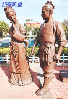 標準民族牛郎織女銅像價格