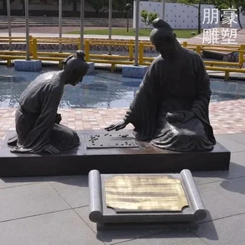 大型民俗雕塑批發(fā)-小區(qū)雕塑-不銹鋼民俗雕塑