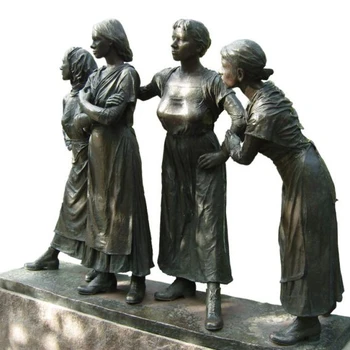 大型民俗雕塑批發(fā)-小區(qū)雕塑-不銹鋼民俗雕塑