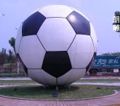 大型足球雕塑公司厂家-室外雕塑-澳门七彩足球雕塑