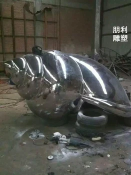 海螺雕塑定制生產商-村標概念-福建海螺玻璃鋼雕塑