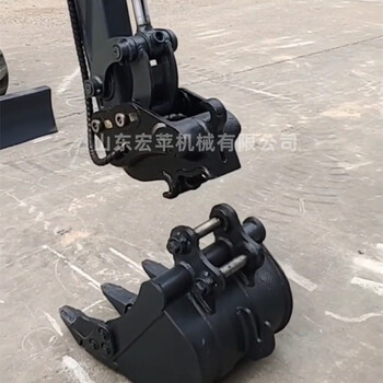 宏蘋改裝微挖快換12微挖用液壓快換小型挖機快換接頭