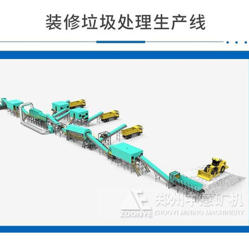 重庆江北装潢垃圾分选处理设备项目规划中意