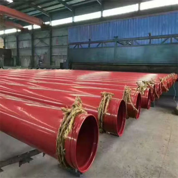 平涼市給水工程用法蘭內外涂塑鋼管規格