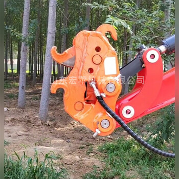 宏蘋處理微挖快換多型號微挖液壓快換焊接式快速連接器