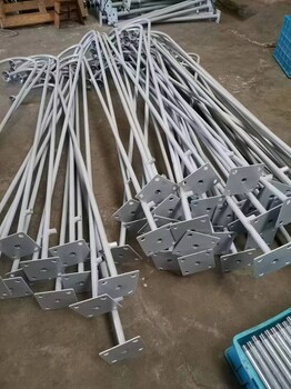 DN20護(hù)欄一體式DN25壁式彎桿30公分吊桿