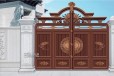 石家庄铝艺楼梯扶手庭院护栏庭院大门设计效果图