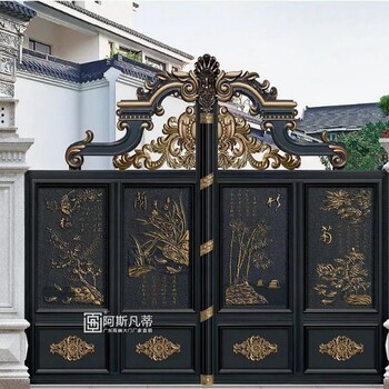煙臺別墅大門多寬別墅大門柱子效果圖