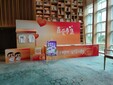 深圳租賃舞臺，背板桁架桁架木制展墻圖片