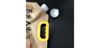 东光县隆诚塑业定制大米包装袋大米手提袋大米吸嘴袋牛皮纸吸嘴袋图片3