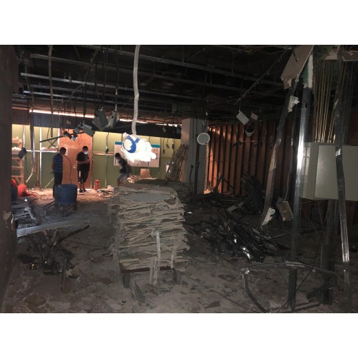 台山市购物商场拆除大楼内部结构拆除整场物资回收