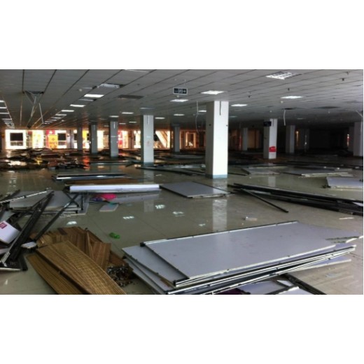揭阳市购物商场拆除室内装修结构拆除整场物资回收