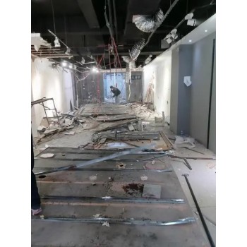 深圳南山区办公区域拆除商场室内改造拆除整体物资回收
