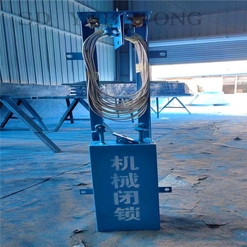 無壓風(fēng)門連鎖裝置重錘式機(jī)械閉鎖器雙風(fēng)門閉鎖功能