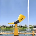 陜西九州山水聲控噴泉、吶喊噴泉游樂互動噴泉