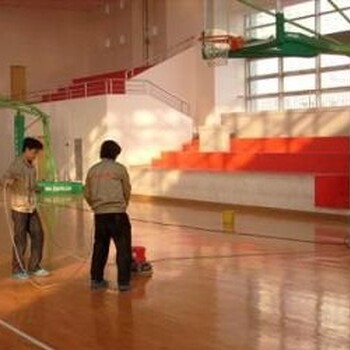 廣州蘿崗地板打蠟公司，運(yùn)動(dòng)地板打蠟，膠地板翻新