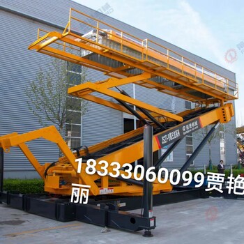 32米車載式重型舉升機(jī)高空壓瓦機(jī)