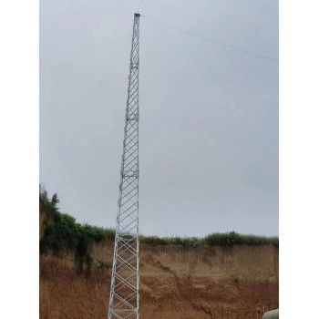 35米四角避雷针GFL1-14接闪杆防雷塔20米25米变电站通讯塔