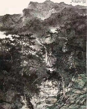 中國美術(shù)家協(xié)會會員段鐵山水畫作品