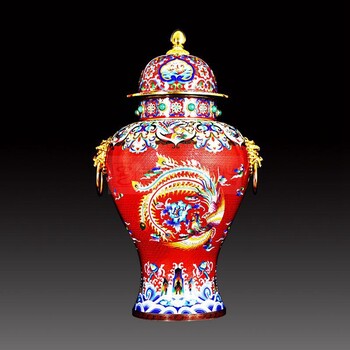 張同祿景泰藍(lán)大國雄風(fēng)將軍尊大師從藝六十周年總結(jié)之作！
