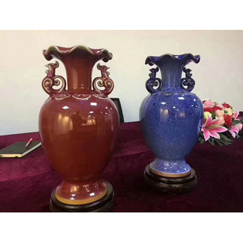 鈞瓷《祥和樽》器型由張懷強大師，寓意深遠