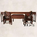 濟(jì)寧雕刻精美王義紅木家具，大紅酸枝太師椅