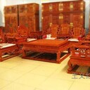 濟寧大紅酸枝沙發(fā)材質(zhì)優(yōu)美,交趾黃檀家具