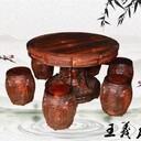 青島精細(xì)王義紅木緬甸花梨餐桌結(jié)構(gòu)堅(jiān)固