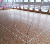 运动地板销售实体体育场馆木地板上门测量安装免费样品